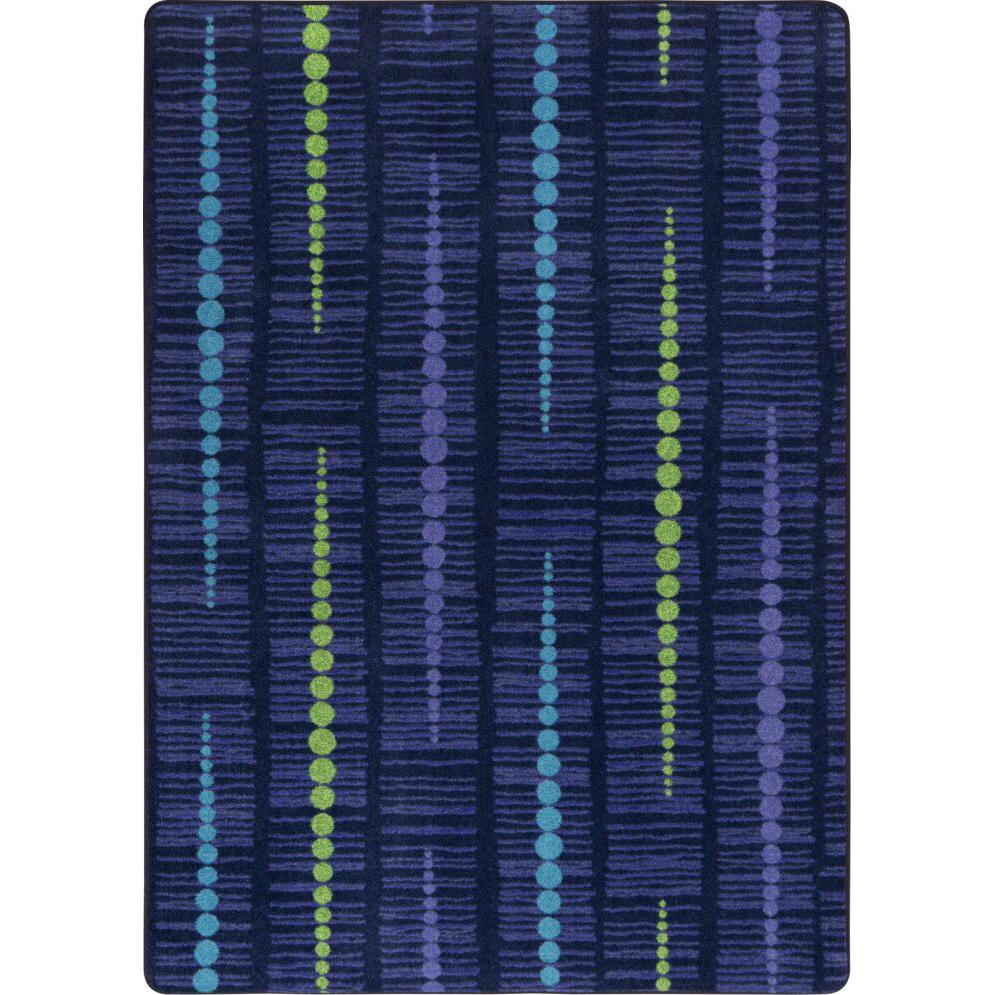 Recoil 7'8" x 10'9" area rug in color Violet. Picture 1