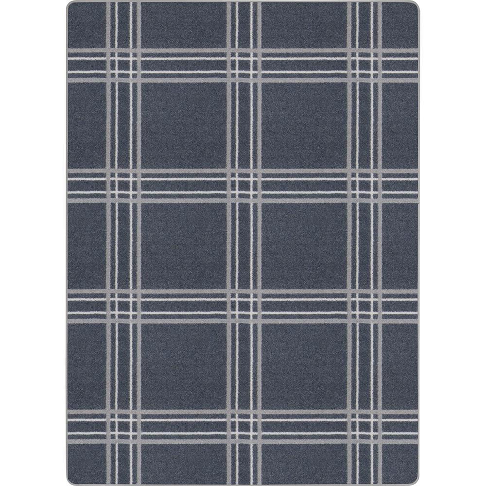 Broadfield 5'4" x 7'8" area rug in color Smoke. Picture 1