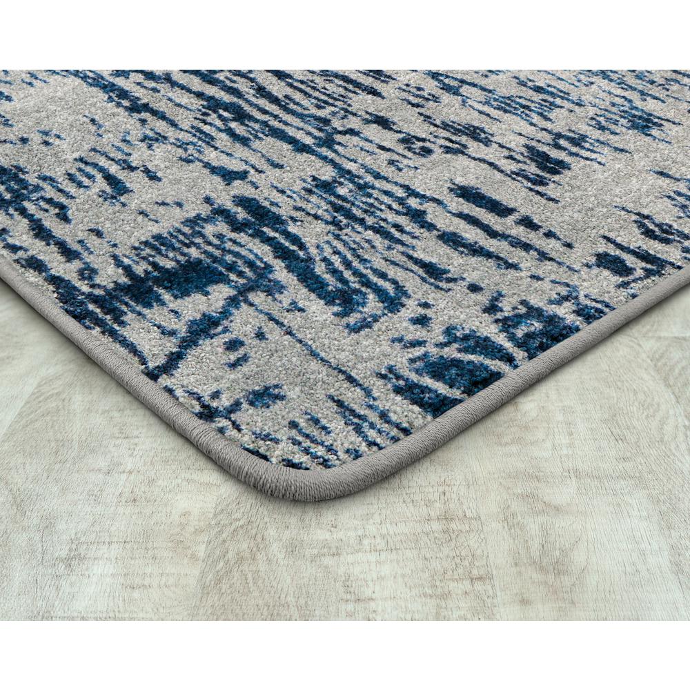 Coastal Canvas 5'4" x 7'8" area rug in color High Tide. Picture 2