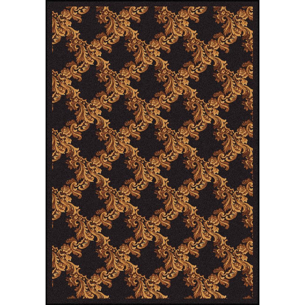 Joy Carpet Corinth Brown 5'4" x 7'8". Picture 1