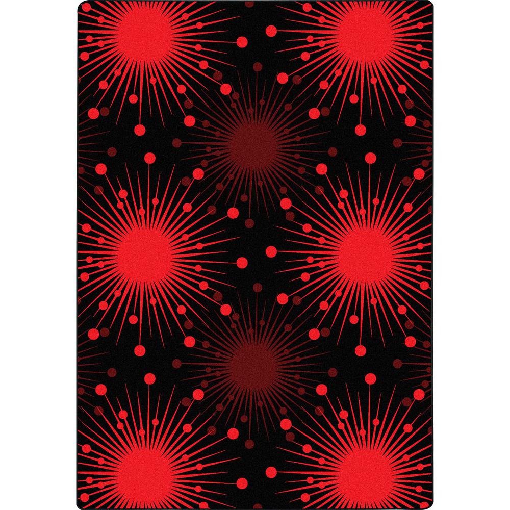 Joy Carpet Cosmopolitan Red 7'8" x 10'9". Picture 1