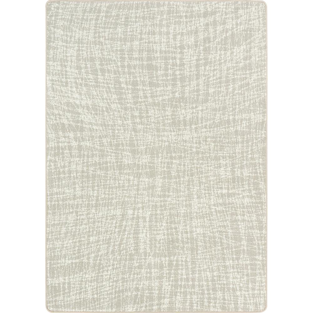 Crisscross 5'4" x 7'8" area rug in color Dove. Picture 1