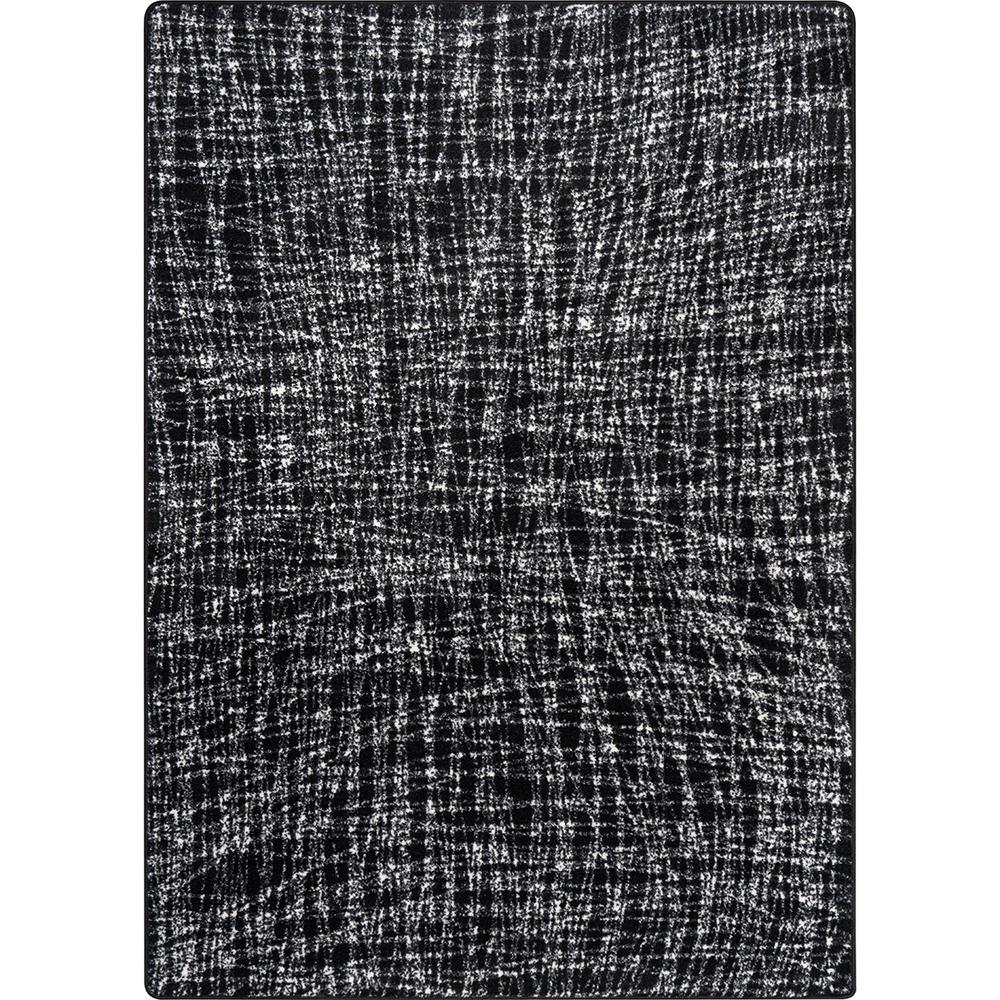 Crisscross 5'4" x 7'8" area rug in color Shadow. Picture 1