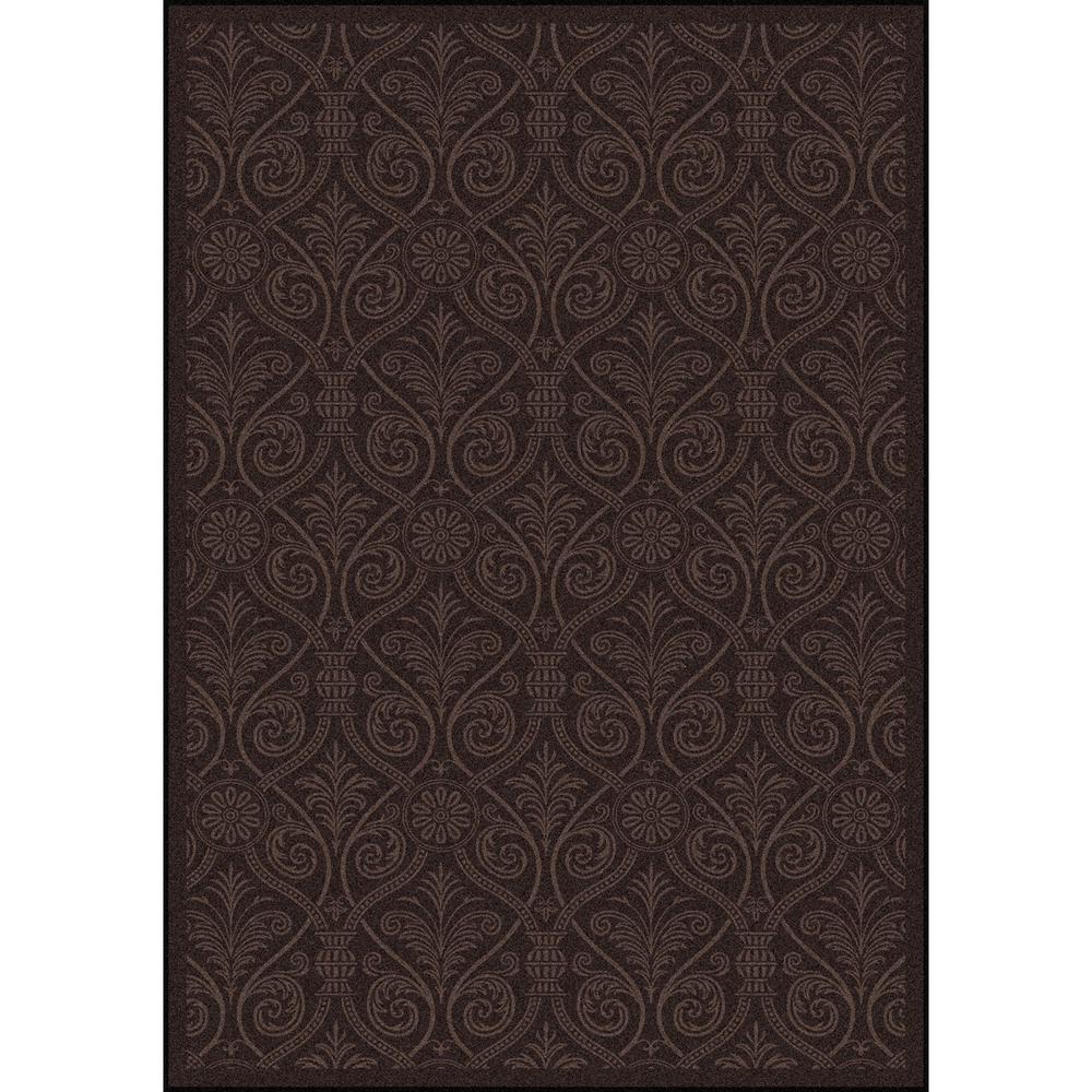 Joy Carpet Damascus Brown 5'4" x 7'8". Picture 1