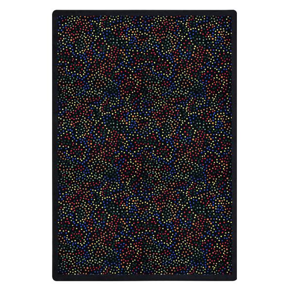 Joy Carpet Dots Aglow Multi 5'4" x 7'8". Picture 1