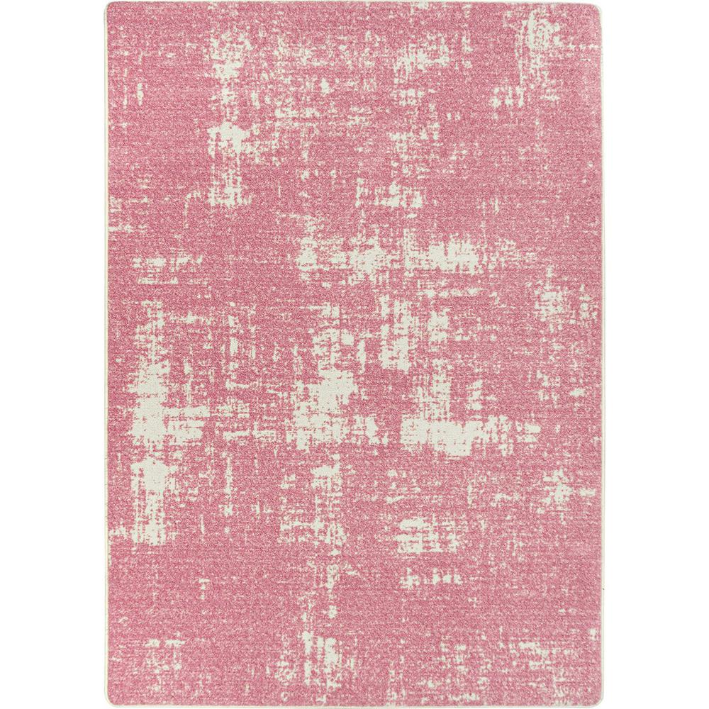Enchanted 5'4" x 7'8" area rug in color Blush. Picture 1