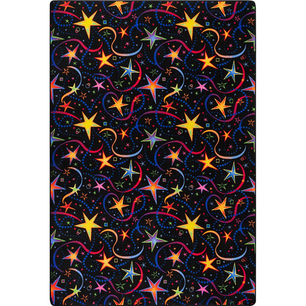 Have A Blast 6' x 6' area rug in color Fluorescent. Picture 1