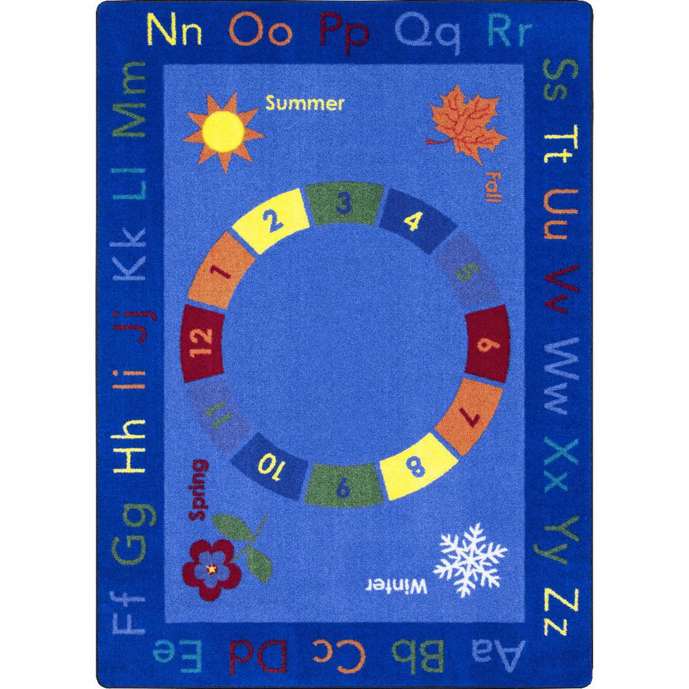 Kid Essentials Learn Through the Seasons Multi 5'4" x 7'8". Picture 2