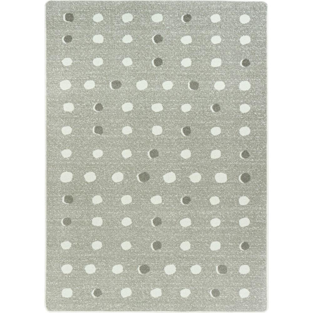 Little Moons 5'4" x 7'8" area rug in color Linen. Picture 1