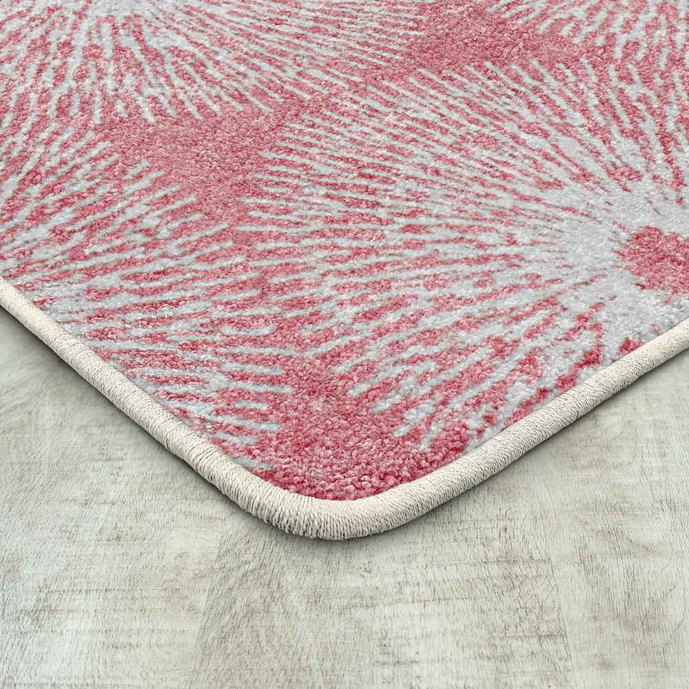Make A Wish 5'4" x 7'8" area rug in color Blush. Picture 2