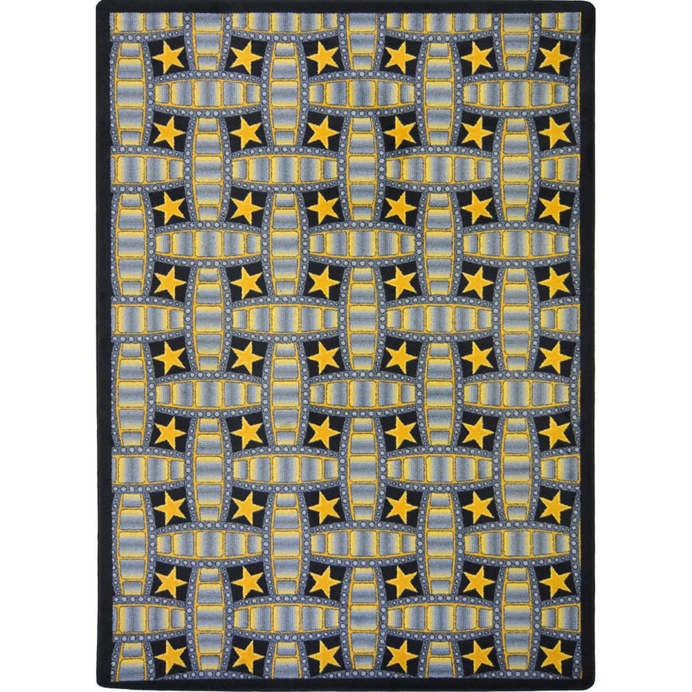 Joy Carpet Marquee Star Gray 5'4" x 7'8". Picture 1
