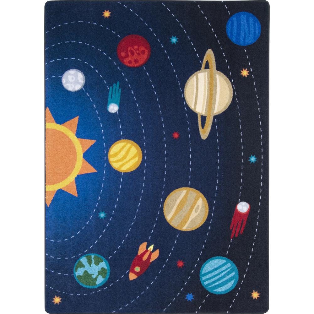 Out of this World 7'8" x 10'9" area rug in color Multi. Picture 1