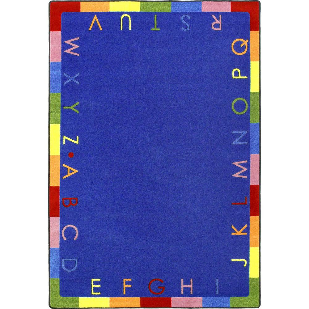Joy Carpet Rainbow Alphabet Bold 5'4" x 7'8". Picture 1