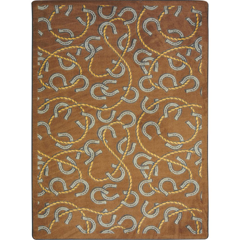 Joy Carpet Rodeo Chocolate 5'4" x 7'8". Picture 1