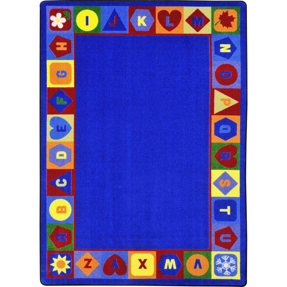 Joy Carpet Seasons & Shapes Alphabet Multi 7'8" x 10'9". Picture 1