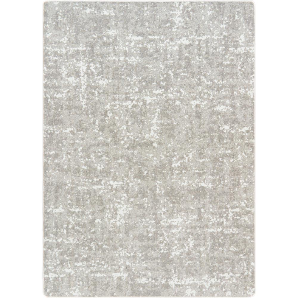 Stretched Thin 5'4" x 7'8" area rug in color Dove. Picture 1