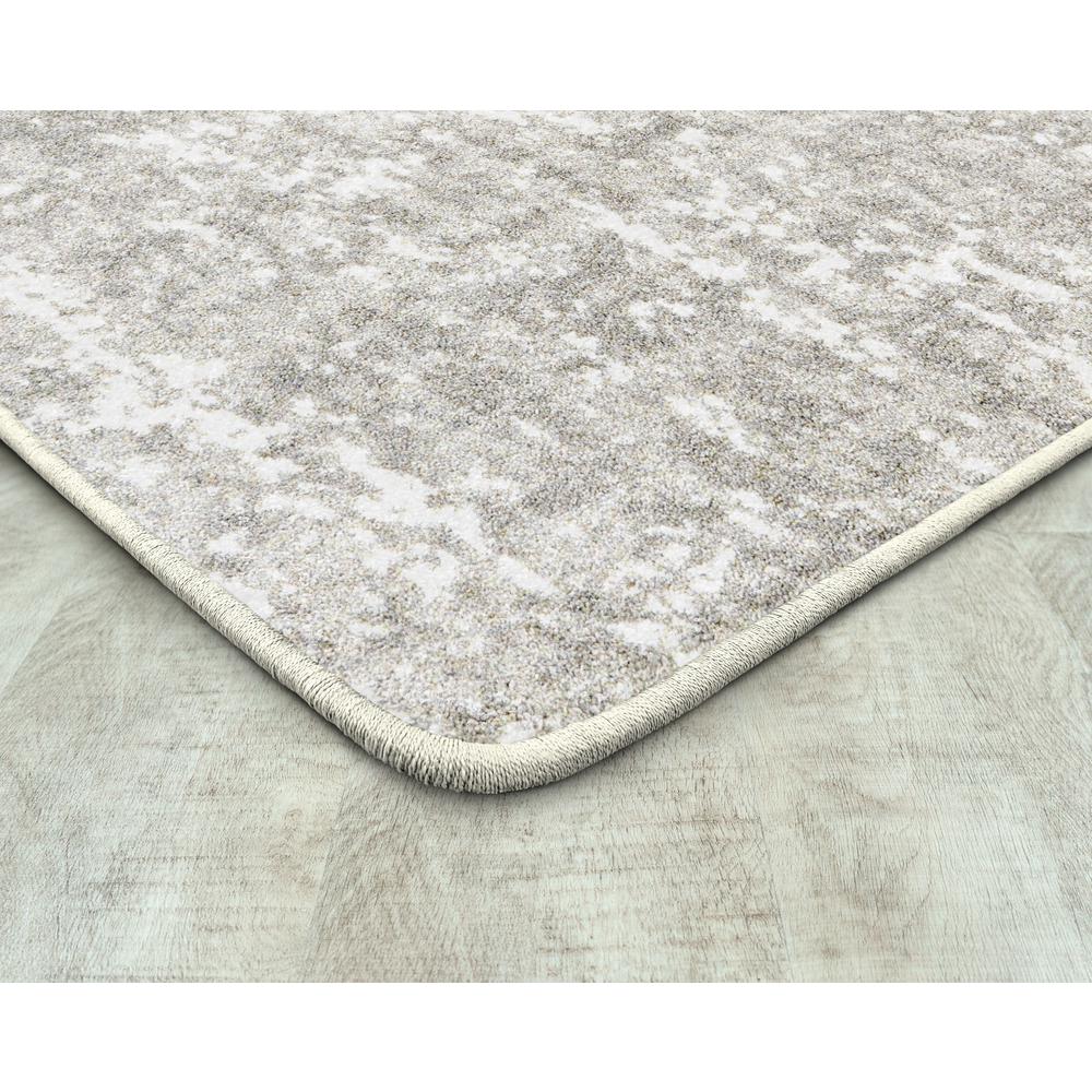 Stretched Thin 5'4" x 7'8" area rug in color Dove. Picture 2