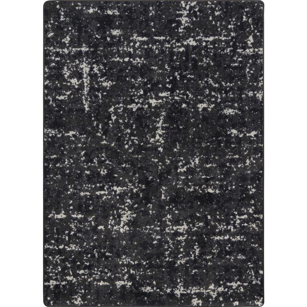 Stretched Thin 5'4" x 7'8" area rug in color Onyx. Picture 1
