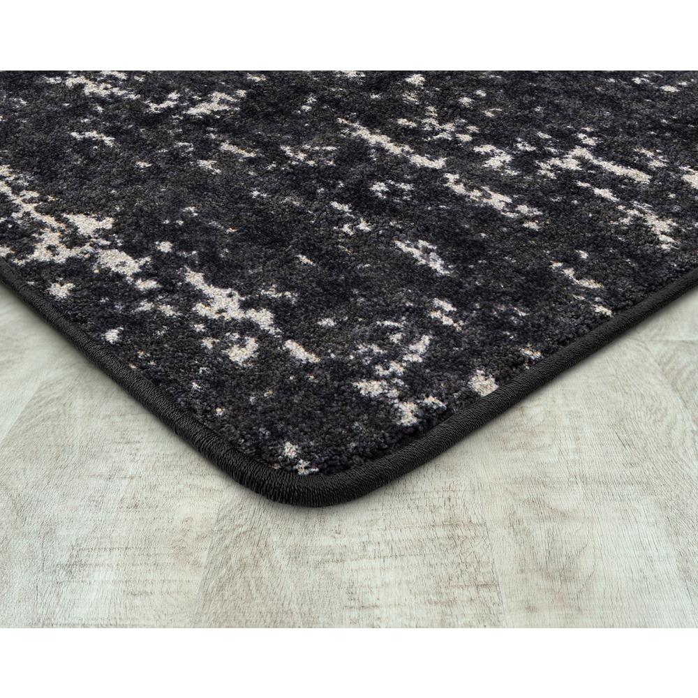 Stretched Thin 5'4" x 7'8" area rug in color Onyx. Picture 2