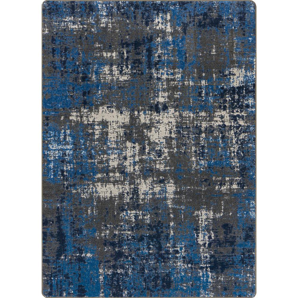 Terra Mae 7'8" x 10'9" area rug in color Marine. Picture 1