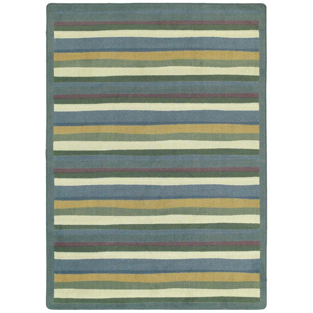 Joy Carpet Yipes Stripes Soft 5'4" x 7'8". Picture 1