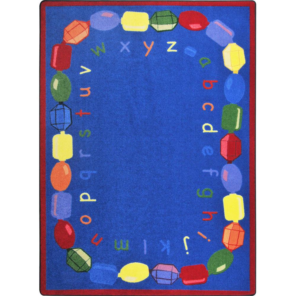 Joy Carpet Baby Beads Multi 7'8" x 10'9". Picture 1
