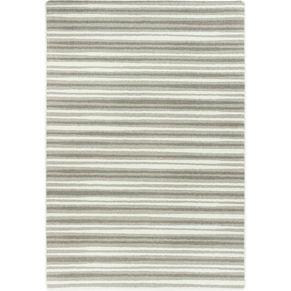 Between the Lines 7'8" x 10'9" area rug in color Linen. Picture 1