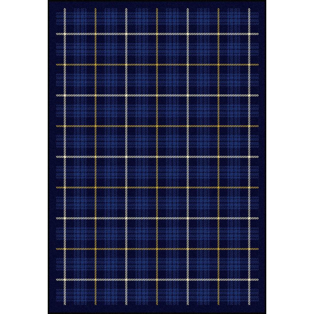 Joy Carpet Bit O' Scotch Seaside Blue 7'8" x 10'9". Picture 1