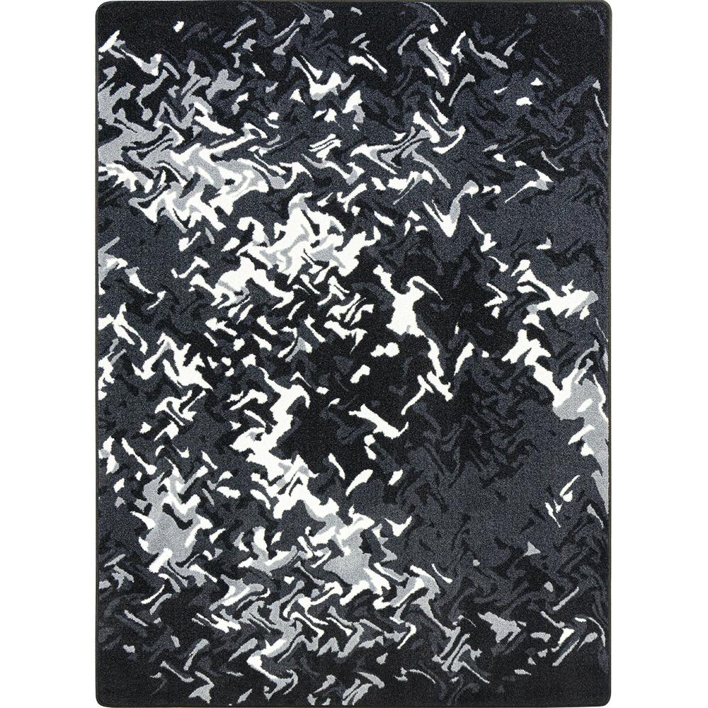 Eruption 7'8" x 10'9" area rug in color Arctic. Picture 1