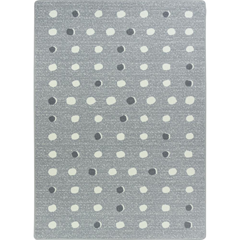 Little Moons 7'8" x 10'9" area rug in color Cloudy. Picture 1