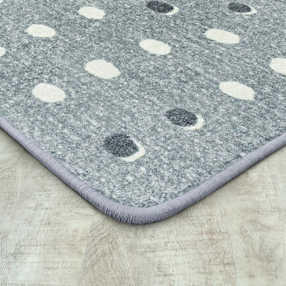 Little Moons 7'8" x 10'9" area rug in color Cloudy. Picture 2