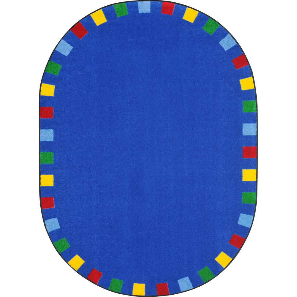 Joy Carpet On The Border Brights 7'7" Round. Picture 1