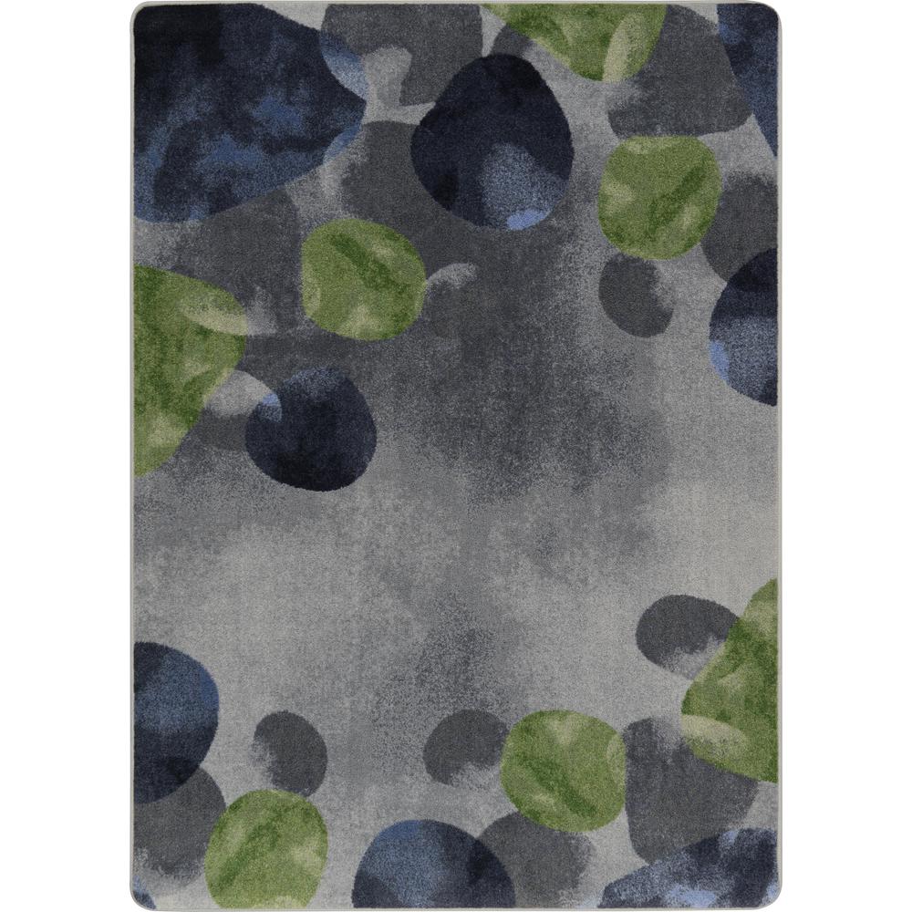 Riverstone 10'9" x 13'2" area rug in color Gray. Picture 2