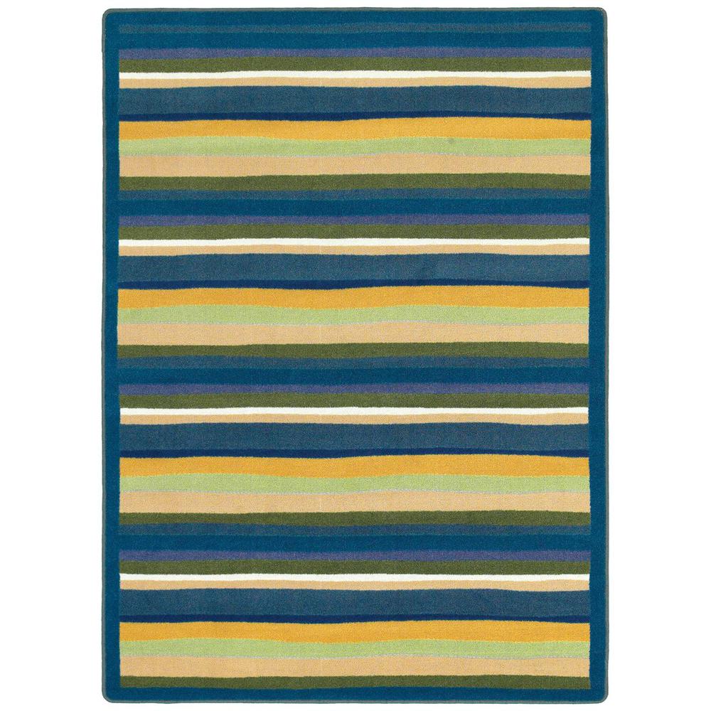 Joy Carpet Yipes Stripes Bold 7'8" x 10'9". Picture 1