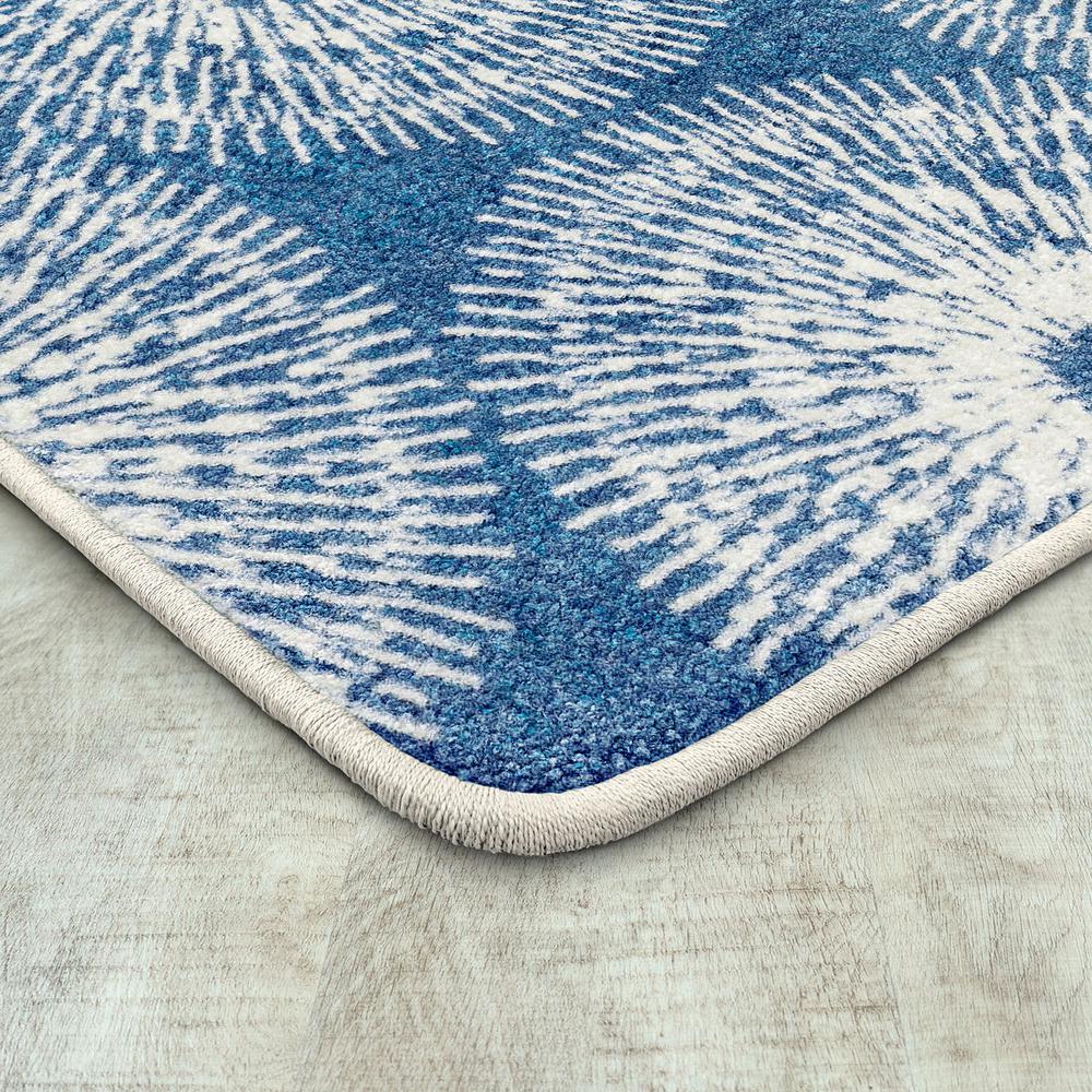 Make A Wish 10'9" x 13'2" area rug in color Blue Skies. Picture 2