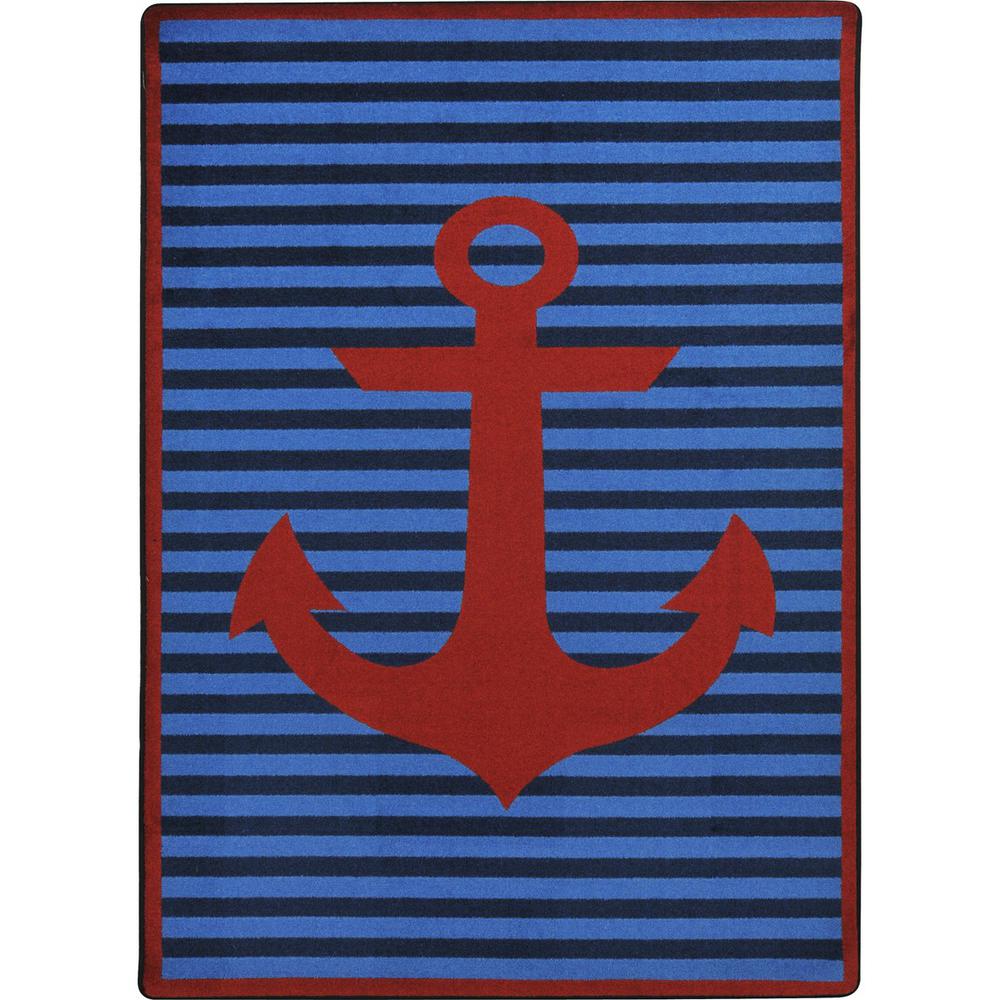 Joy Carpet Safe Mooring™ Red 10'9" x 13'2". The main picture.