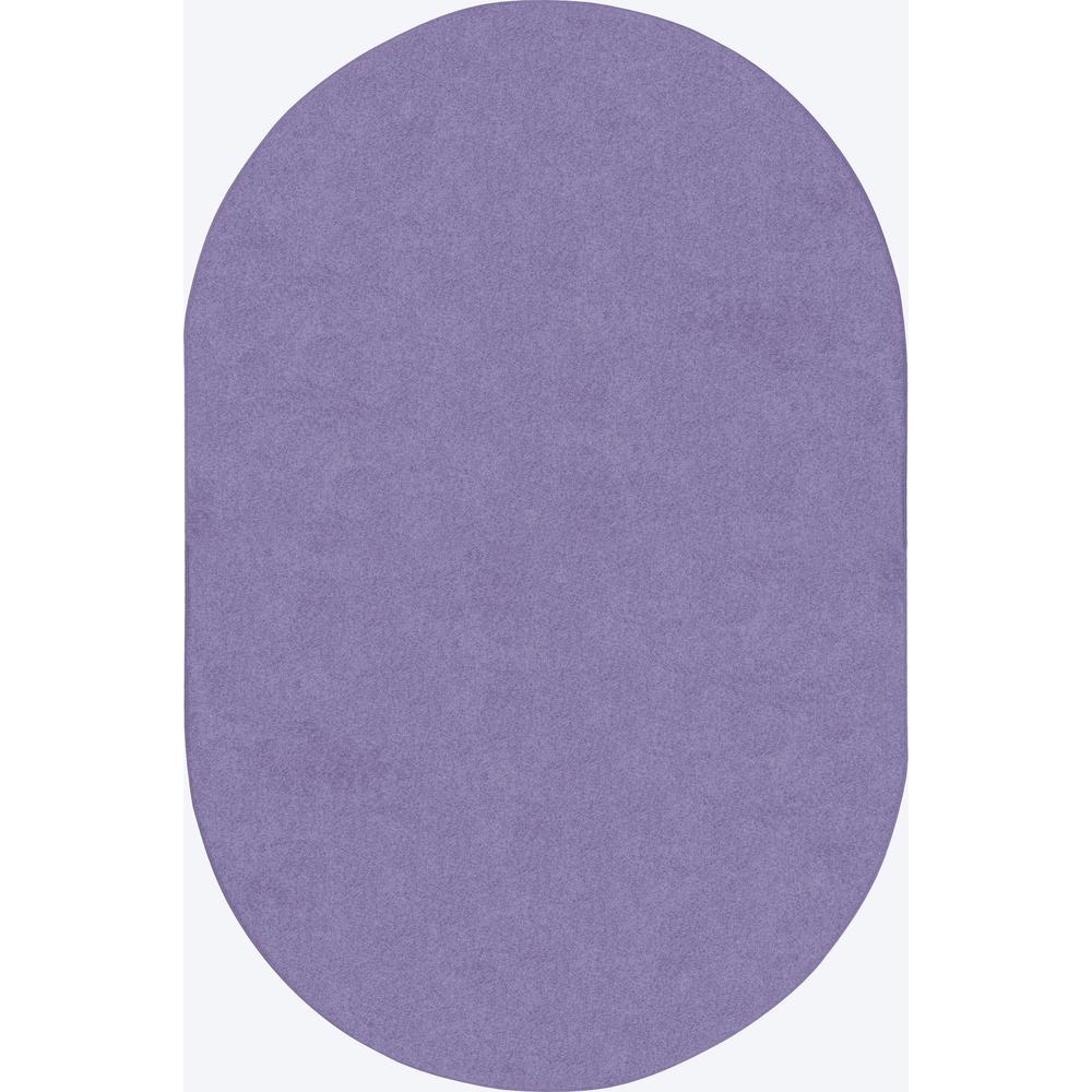 Just Kidding, 6' x 9' Oval, Very Violet. Picture 1