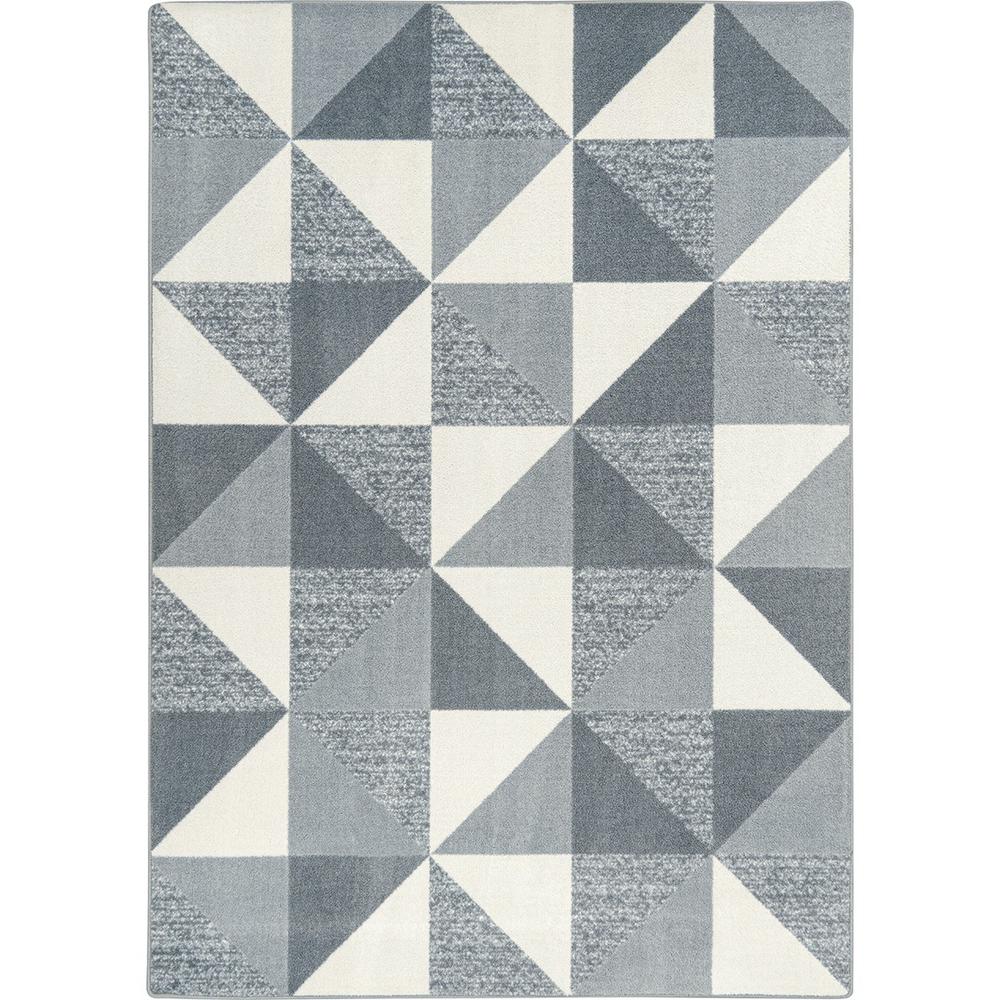 Cartwheel 3'10" x 5'4" area rug in color Cloudy. Picture 1