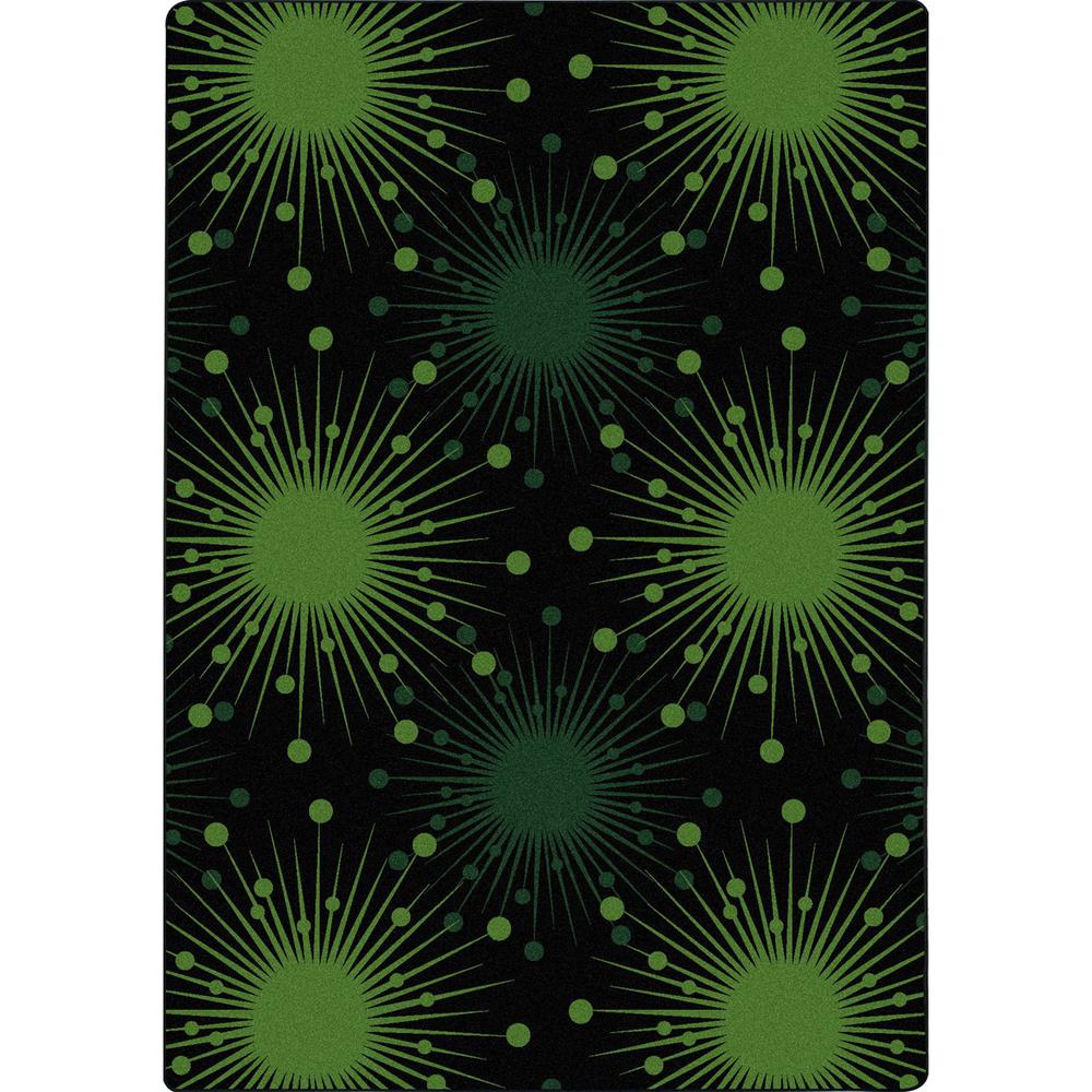 Joy Carpet Cosmopolitan Green 5'4" x 7'8". Picture 1