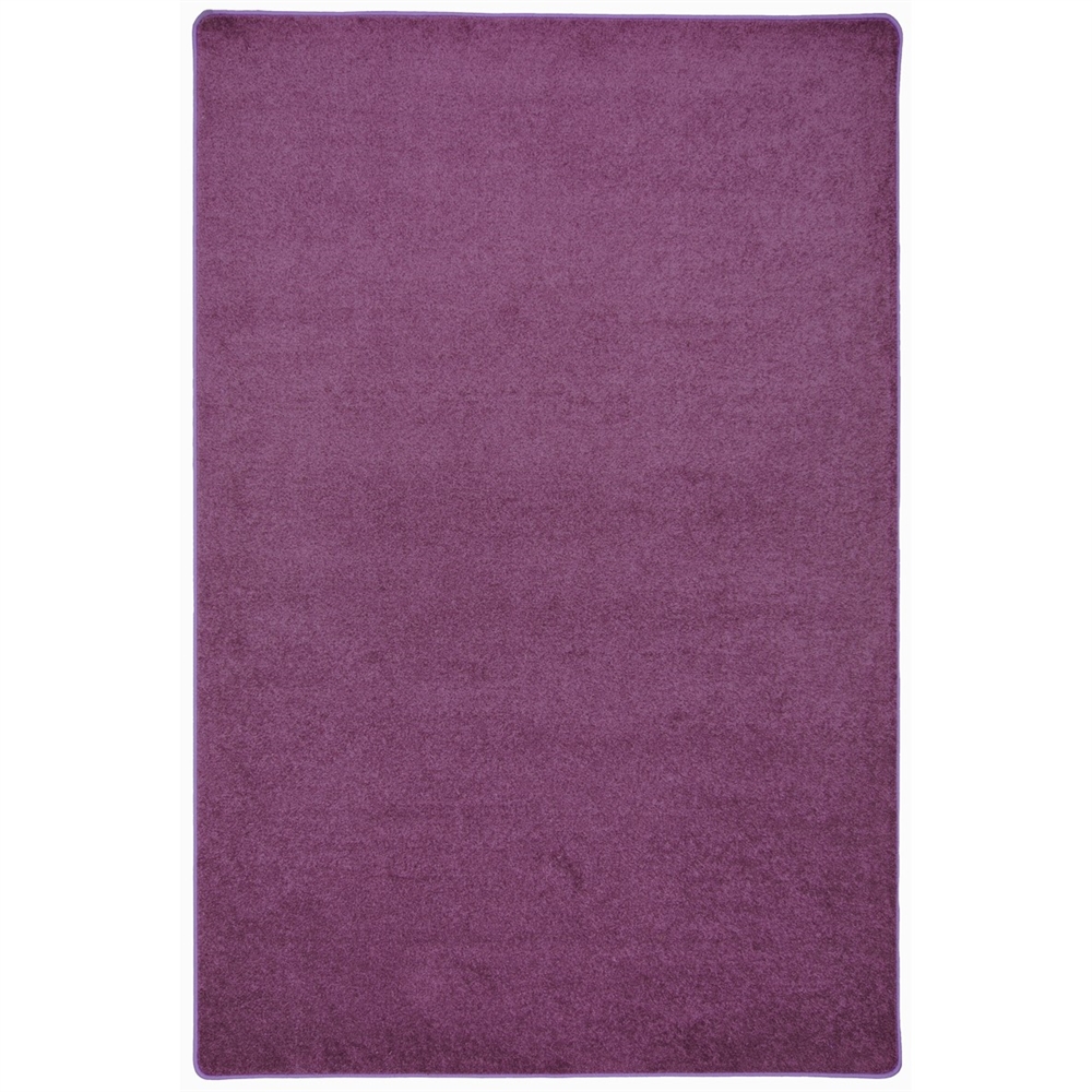 Kid Essentials - Misc Sold Color Area Rugs Endurance, 12' x 6', Purple. Picture 1