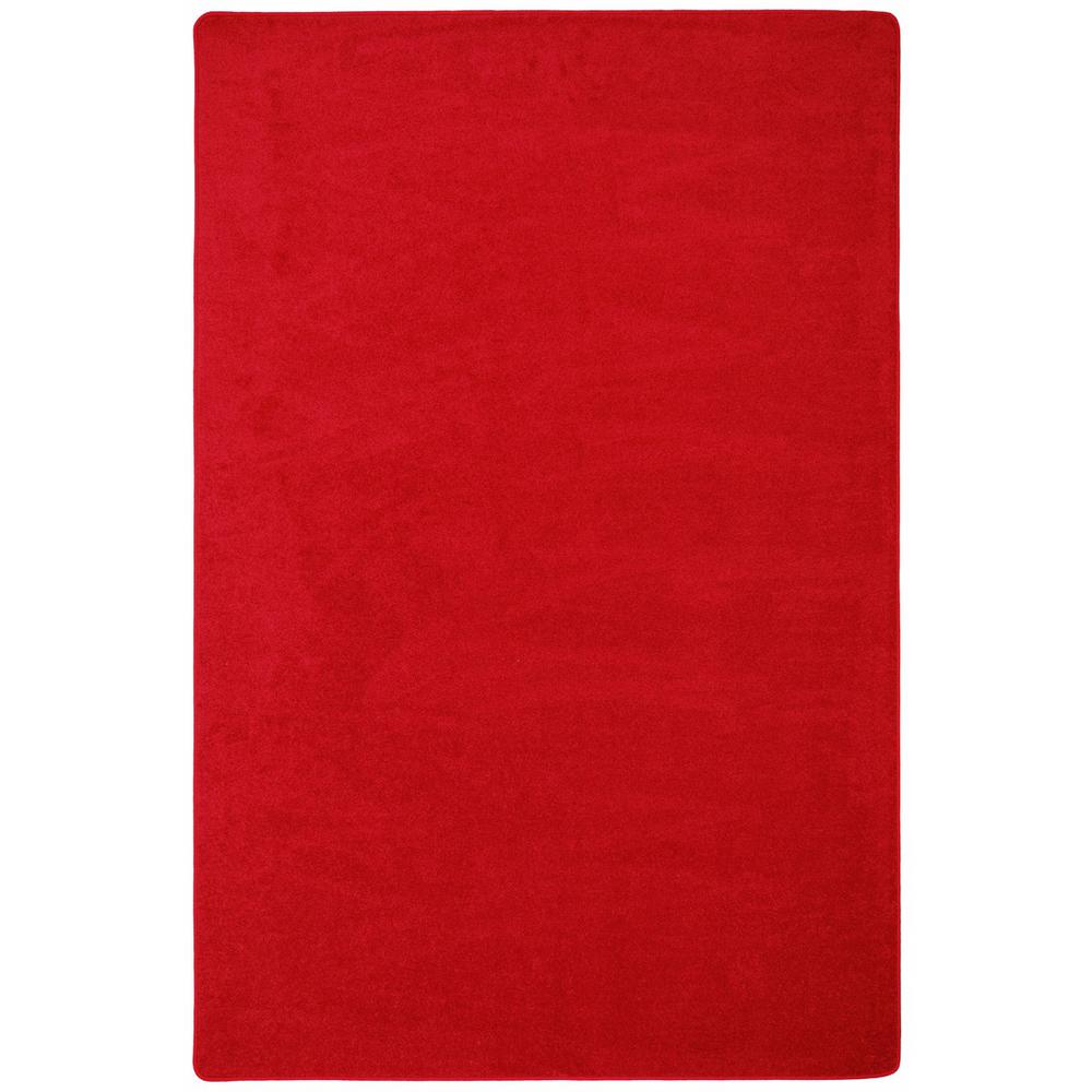 Endurance 4' x 6' area rug in color Red. Picture 1
