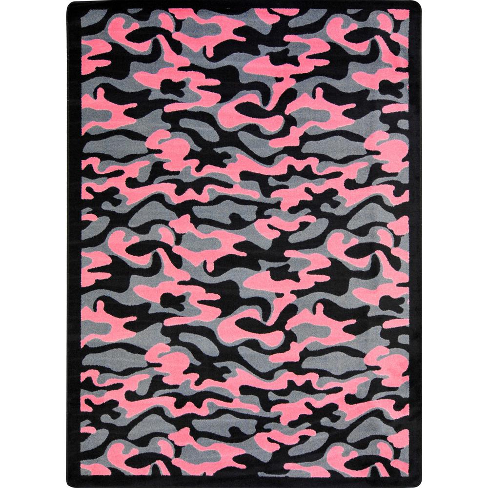 Joy Carpet Funky Camo Pink  3'10" x 5'4". The main picture.