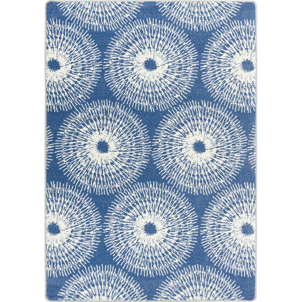 Make A Wish 3'10" x 5'4" area rug in color Blue Skies. Picture 1