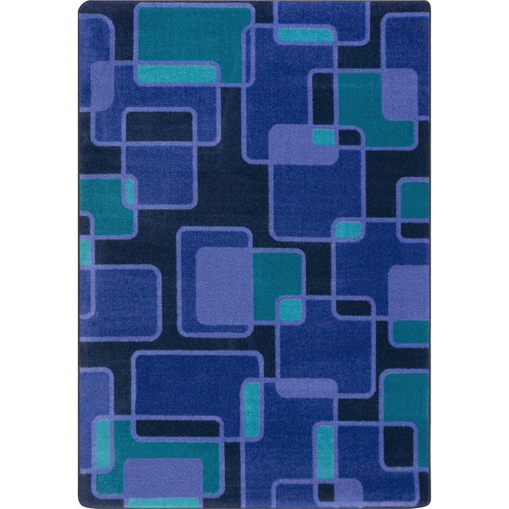 Reflex 3'10" x 5'4" area rug in color Violet. Picture 1