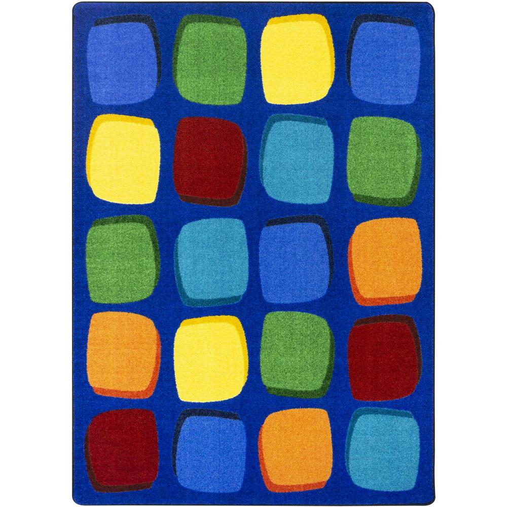 Seat Yourself 5'4" x 7'8" area rug in color Multi. Picture 1