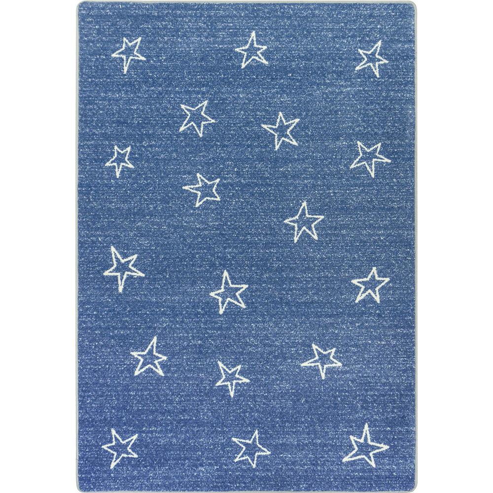 Shine On 3'10" x 5'4" area rug in color Blue Skies. Picture 1
