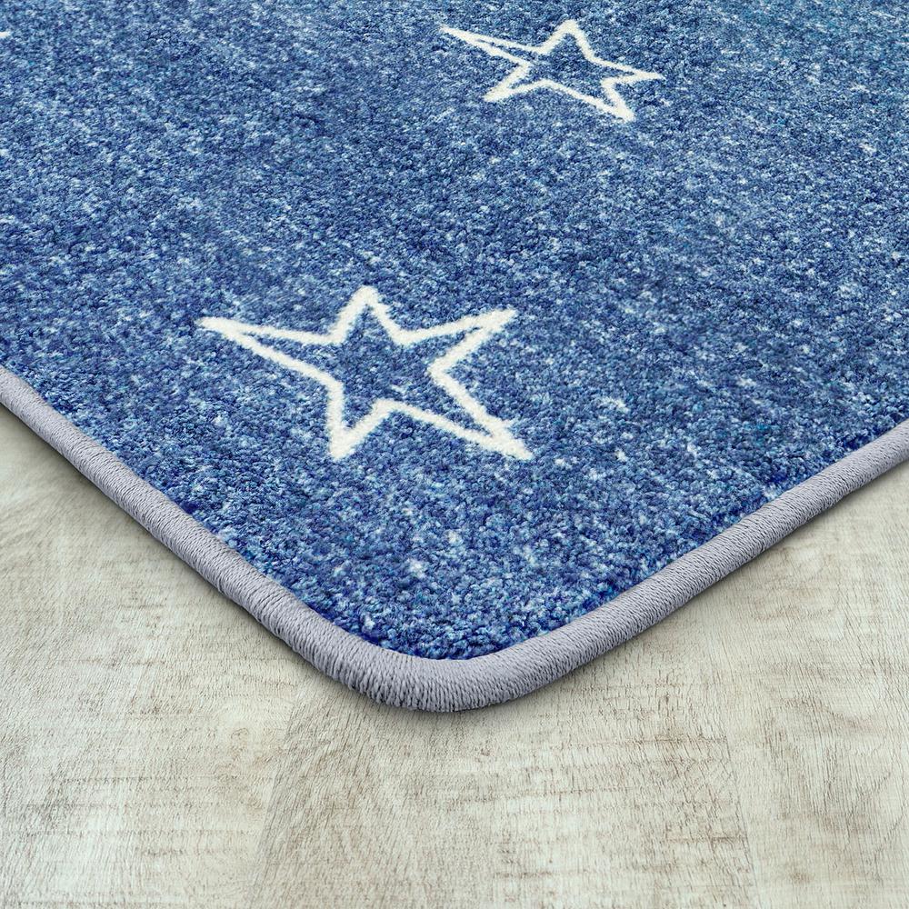 Shine On 3'10" x 5'4" area rug in color Blue Skies. Picture 2