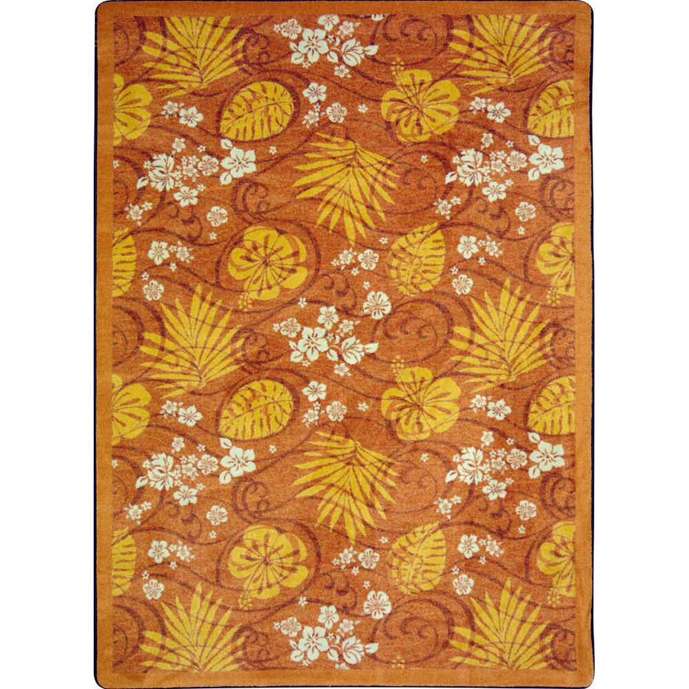 Joy Carpet Trade Winds Coral 3'10" x 5'4". Picture 1