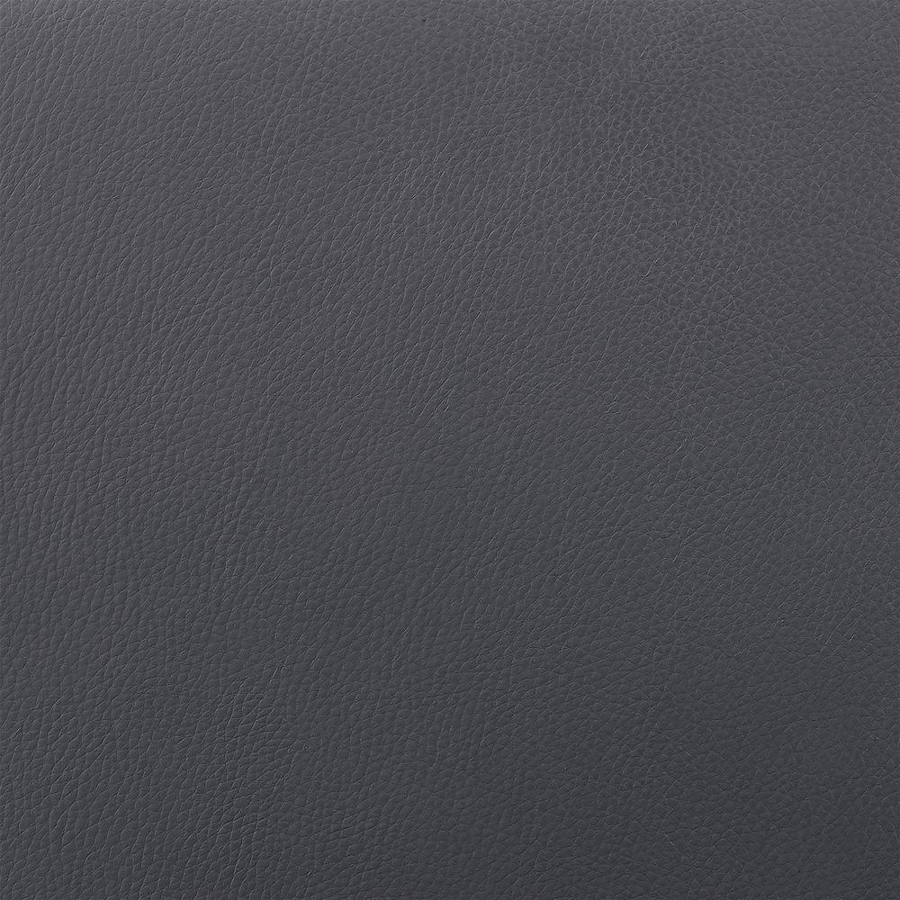 Palmdale Swivel Modern Slate Grey Faux Leather 26" Barstool. Picture 8