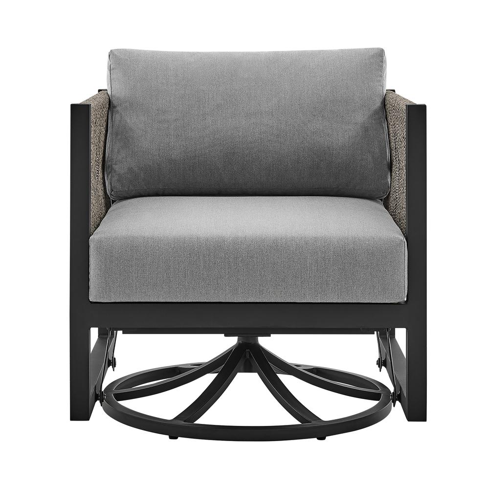 Cuffay Outdoor Patio Swivel Glider Lounge Chair. Picture 1